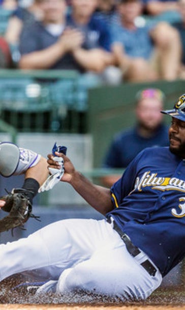 Braun hits 2 homers, Brewers beat Rockies for 4th win a row
